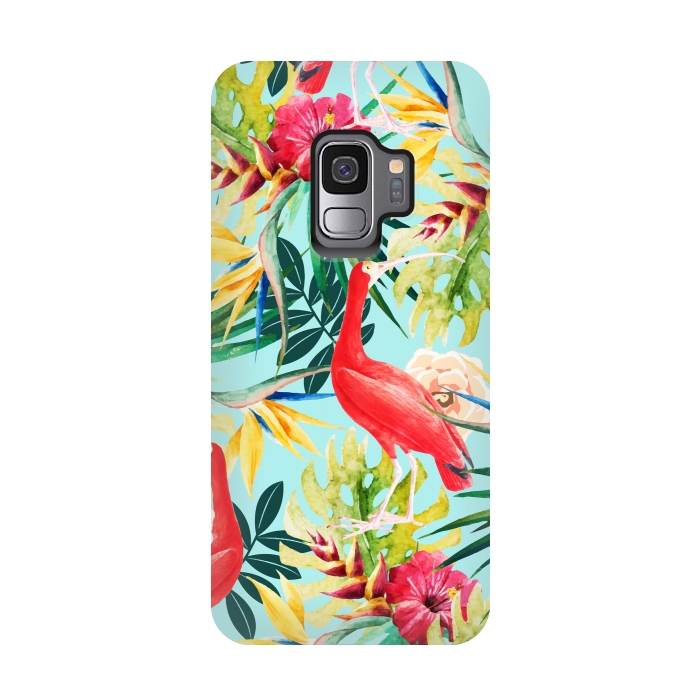Galaxy S9 StrongFit Hawaiian Vibe by Uma Prabhakar Gokhale