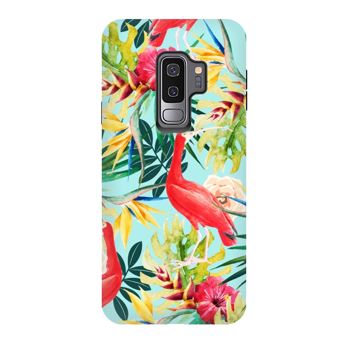 Galaxy S9 plus StrongFit Hawaiian Vibe by Uma Prabhakar Gokhale