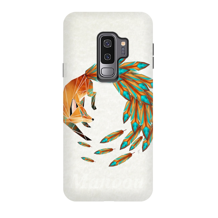 Galaxy S9 plus StrongFit fox cercle by Manoou