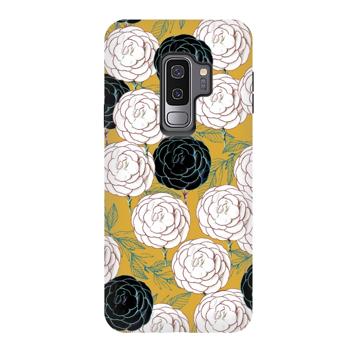 Galaxy S9 plus StrongFit Carnations by Uma Prabhakar Gokhale