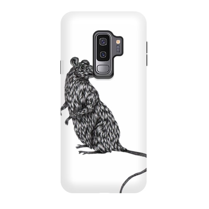 Galaxy S9 plus StrongFit Little Rat by ECMazur 
