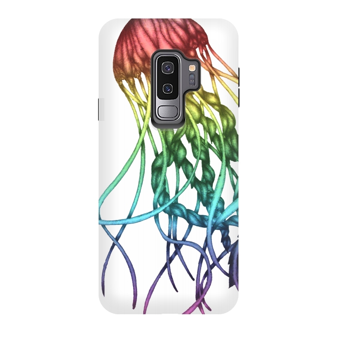 Galaxy S9 plus StrongFit Rainbow Jelly by ECMazur 