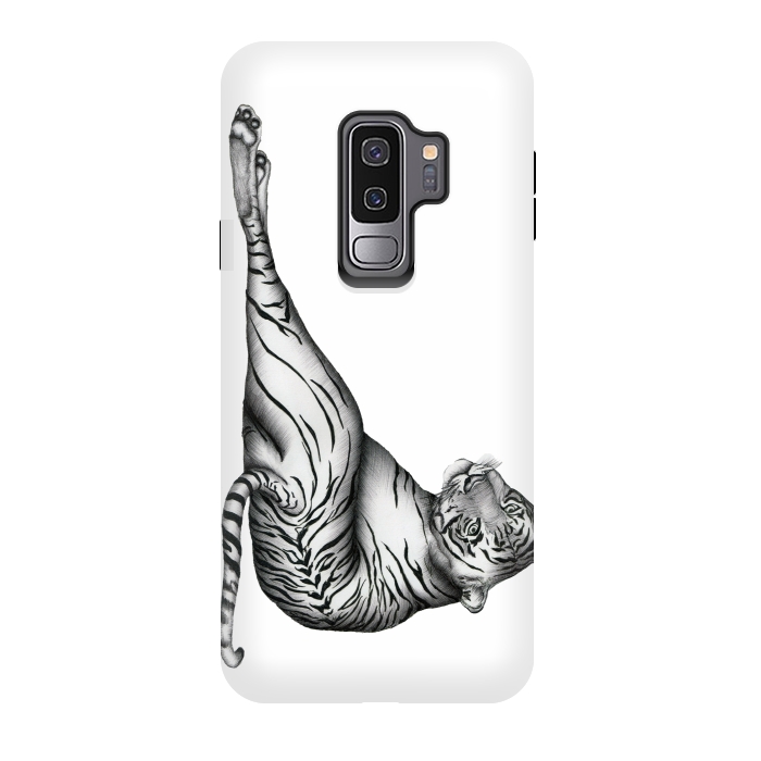 Galaxy S9 plus StrongFit The Hunter | Tiger by ECMazur 
