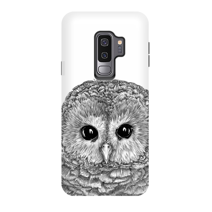Galaxy S9 plus StrongFit Tiny Owl by ECMazur 
