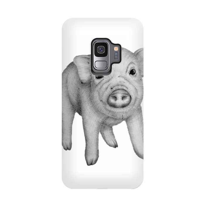 Galaxy S9 StrongFit This Little Piggy by ECMazur 