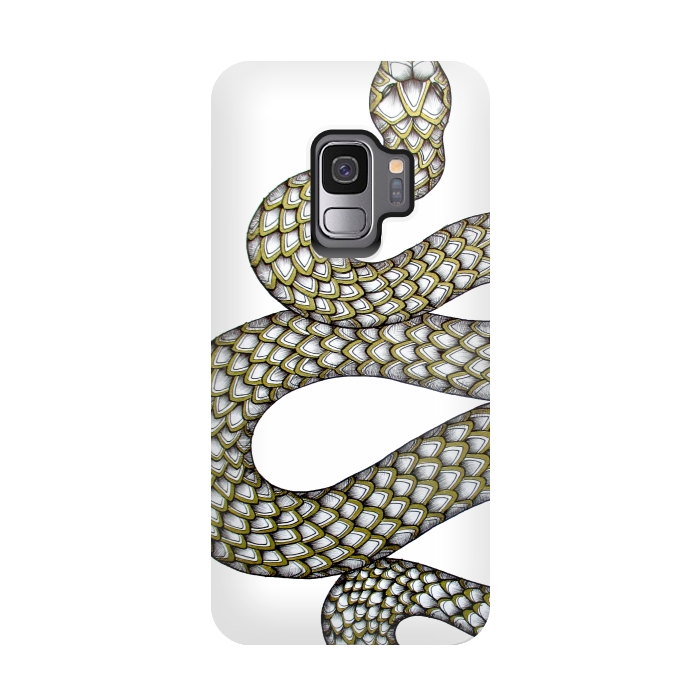 Galaxy S9 StrongFit Snake's Charm by ECMazur 