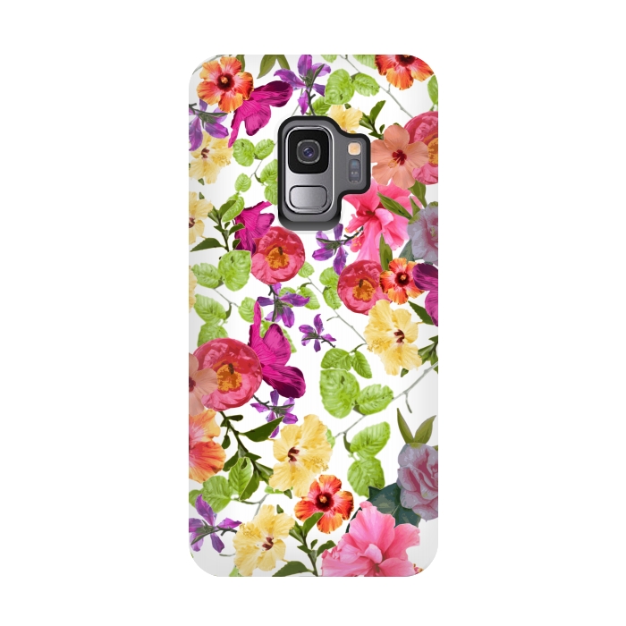 Galaxy S9 StrongFit Zariya Flower Garden by Zala Farah