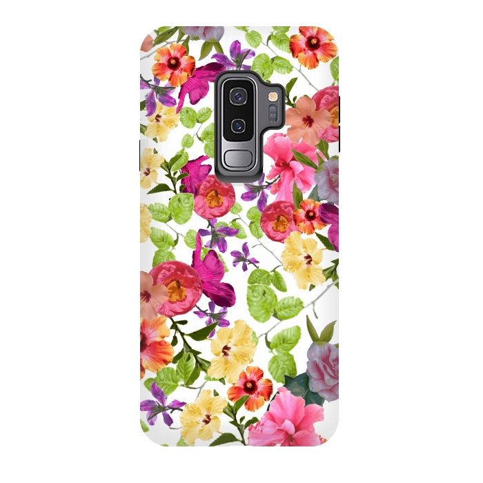 Galaxy S9 plus StrongFit Zariya Flower Garden by Zala Farah