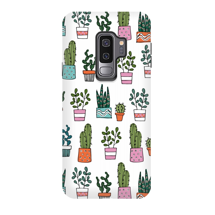 Galaxy S9 plus StrongFit cacti in pots 2 by Laura Grant