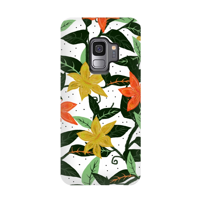 Galaxy S9 StrongFit Tropical Rainforest by Uma Prabhakar Gokhale