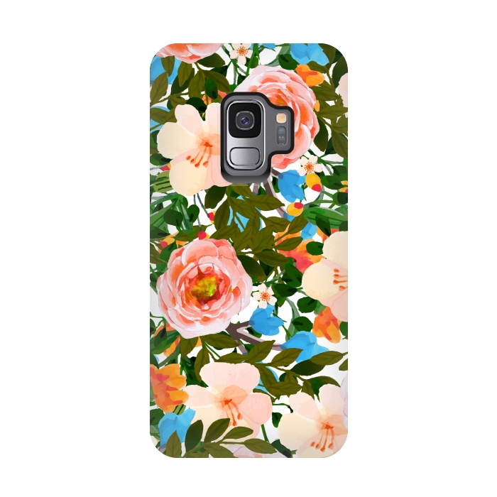Galaxy S9 StrongFit Rose Garden by Uma Prabhakar Gokhale