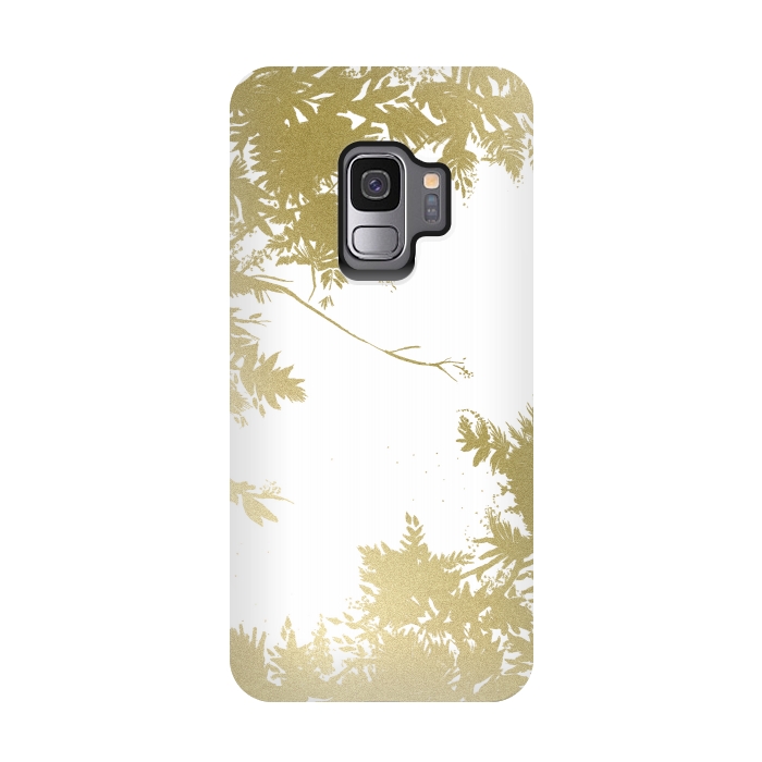 Galaxy S9 StrongFit Night's Sky Gold by Caitlin Workman