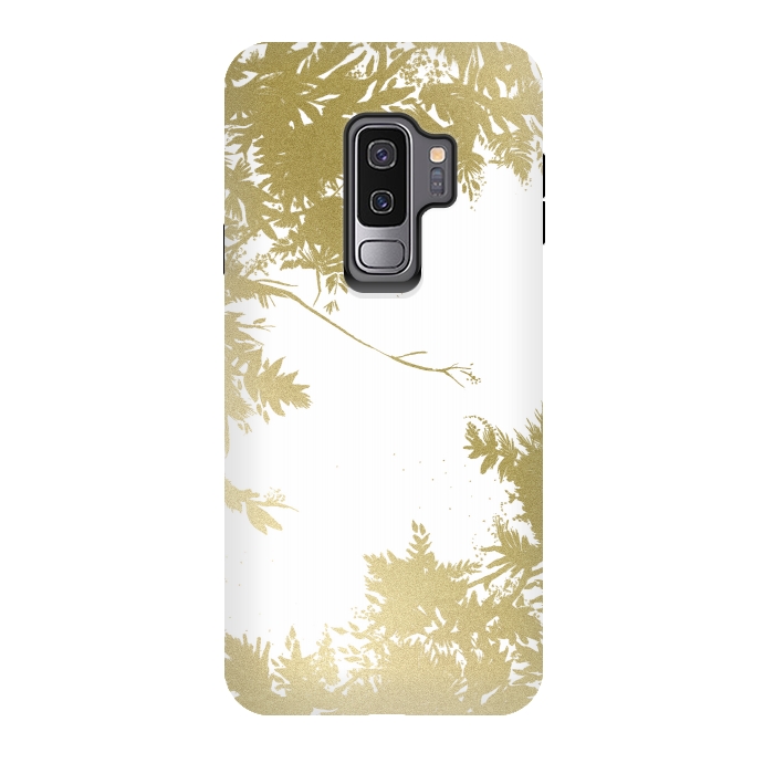 Galaxy S9 plus StrongFit Night's Sky Gold by Caitlin Workman