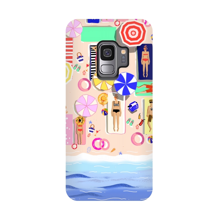 Galaxy S9 StrongFit Beach Holiday by MUKTA LATA BARUA