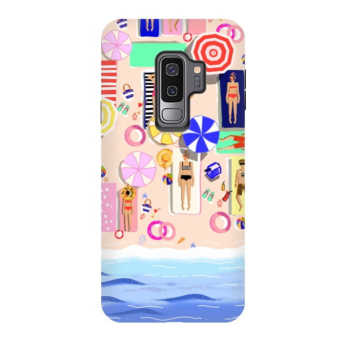 Galaxy S9 plus StrongFit Beach Holiday by MUKTA LATA BARUA