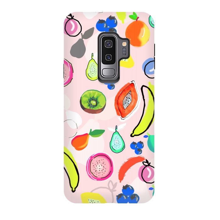 Galaxy S9 plus StrongFit Fruit Crush by MUKTA LATA BARUA