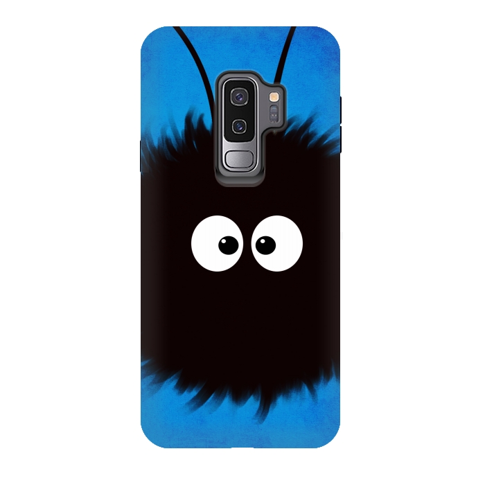 Galaxy S9 plus StrongFit Blue Cute Dazzled Bug Character by Boriana Giormova