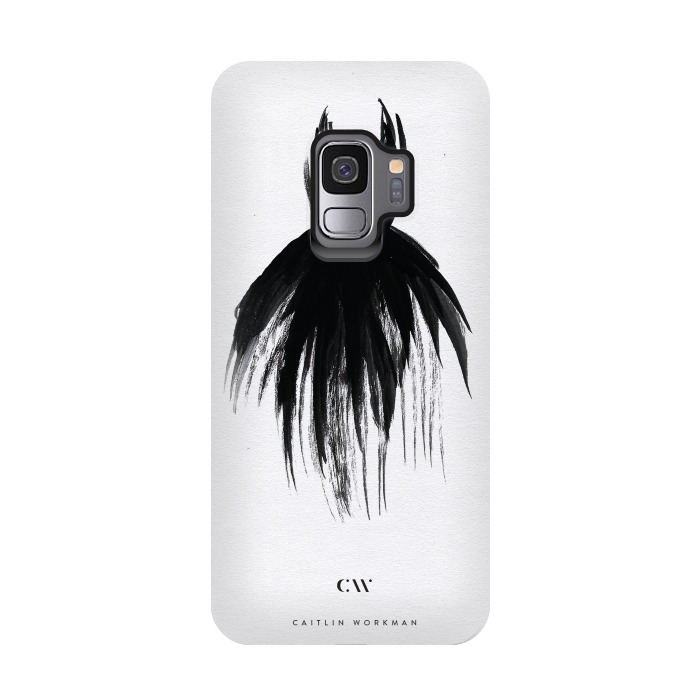 Galaxy S9 StrongFit Little Black Dress by Caitlin Workman