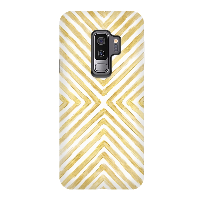 Galaxy S9 plus StrongFit Gilded Bars by Caitlin Workman