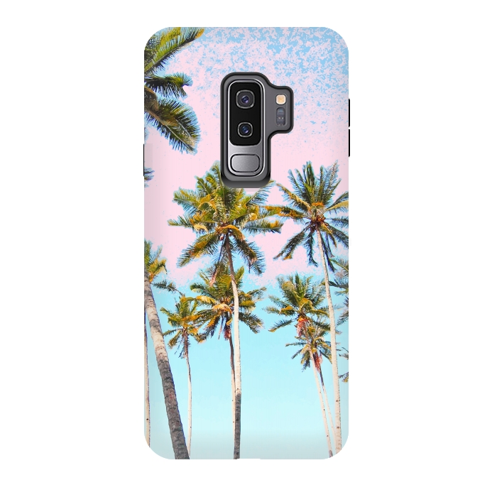 Galaxy S9 plus StrongFit Coconut Palms by Uma Prabhakar Gokhale
