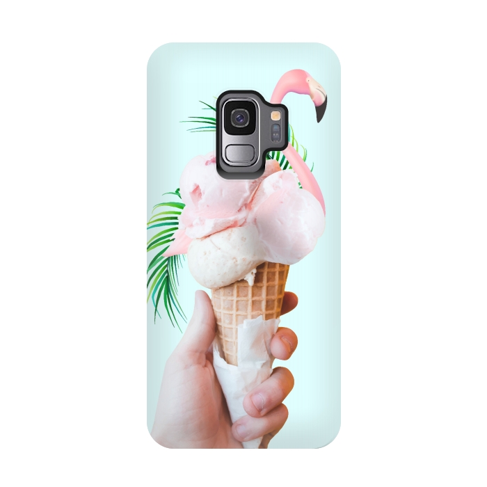 Galaxy S9 StrongFit Tropical Ice Cream by Uma Prabhakar Gokhale