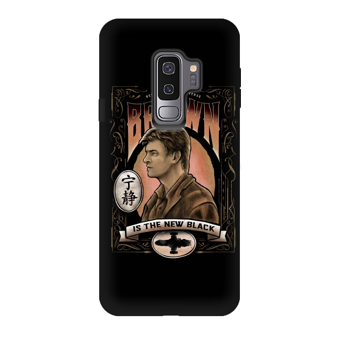 Galaxy S9 plus StrongFit Brown is the new black by Barrett Biggers