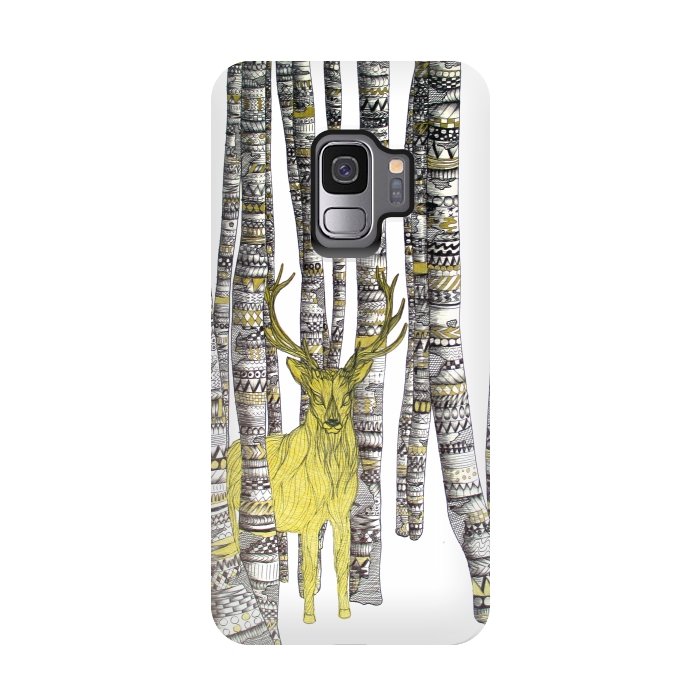 Galaxy S9 StrongFit The Golden Stag by ECMazur 