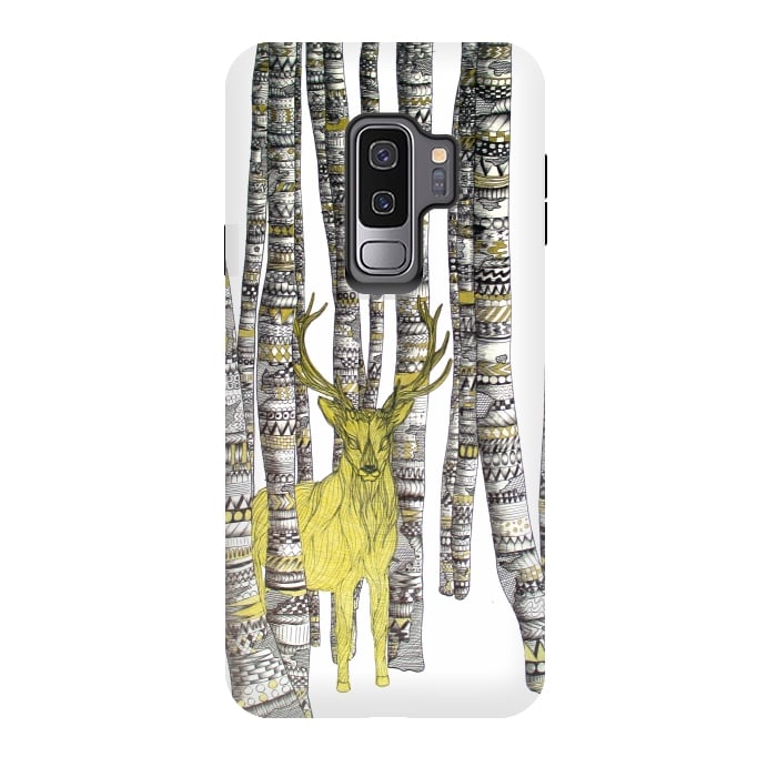 Galaxy S9 plus StrongFit The Golden Stag by ECMazur 