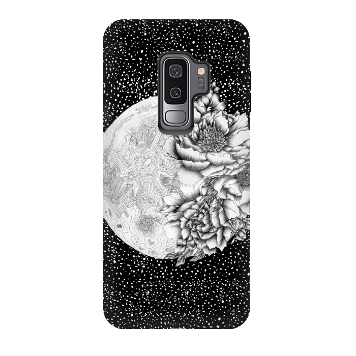 Galaxy S9 plus StrongFit Moon Abloom by ECMazur 