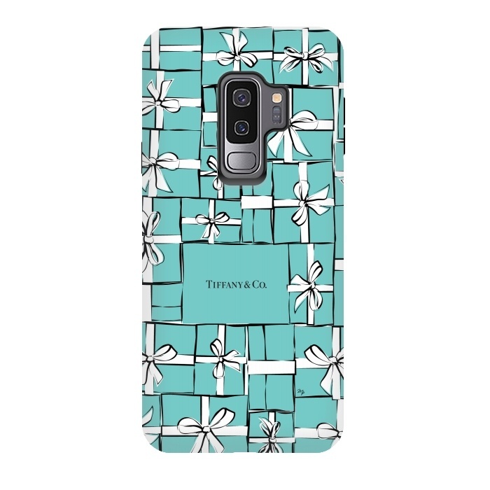 Galaxy S9 plus StrongFit Tiffany Gift Box by Martina