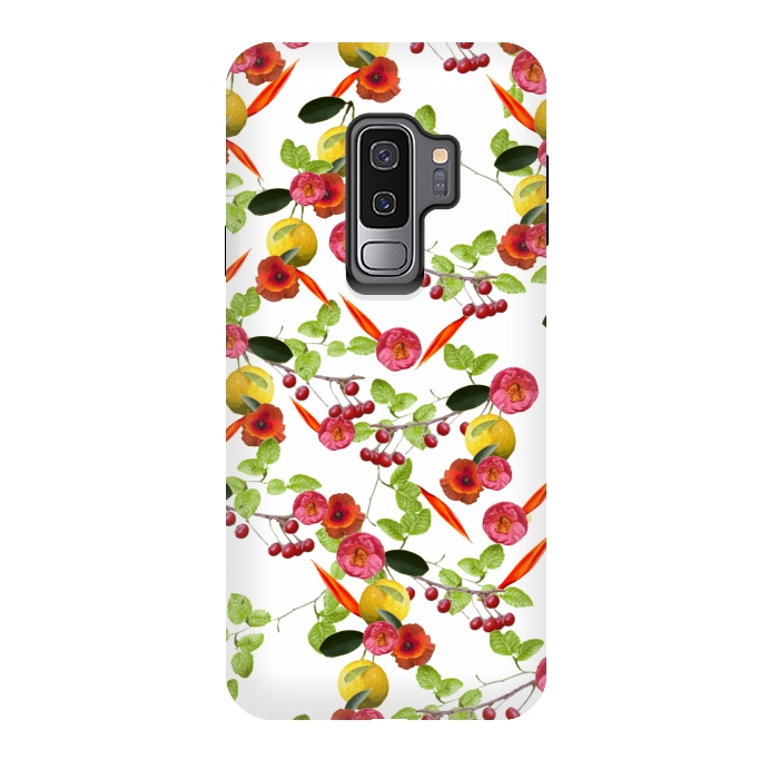 Galaxy S9 plus StrongFit Fruity Flora by Zala Farah