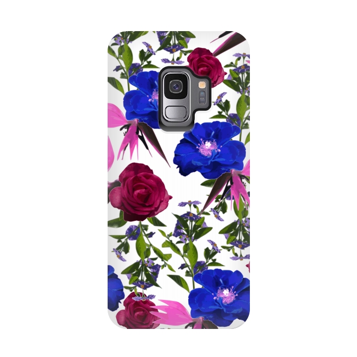 Galaxy S9 StrongFit Fragrant Florals by Zala Farah