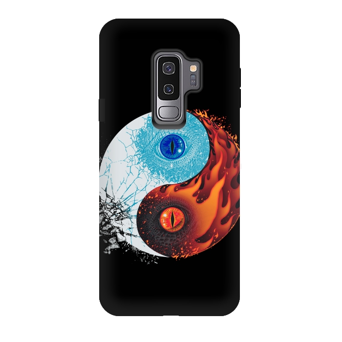 Galaxy S9 plus StrongFit Ice and Fire by Branko Ricov