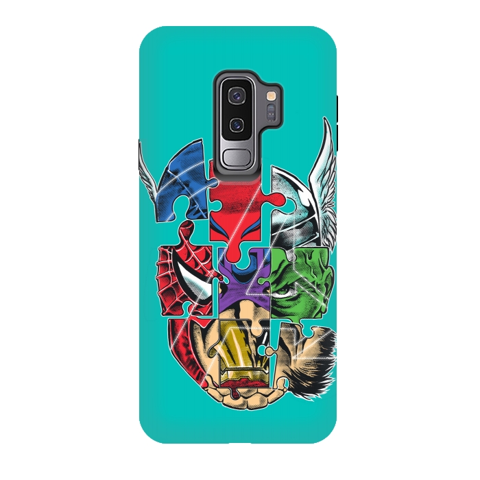 Galaxy S9 plus StrongFit Almighty Avenger by Branko Ricov