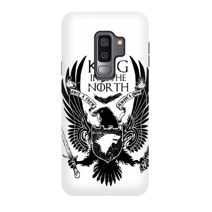 Galaxy S9 plus StrongFit Crow in the North by Branko Ricov