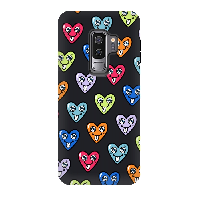 Galaxy S9 plus StrongFit LOVE HEARTS by Michael Cheung