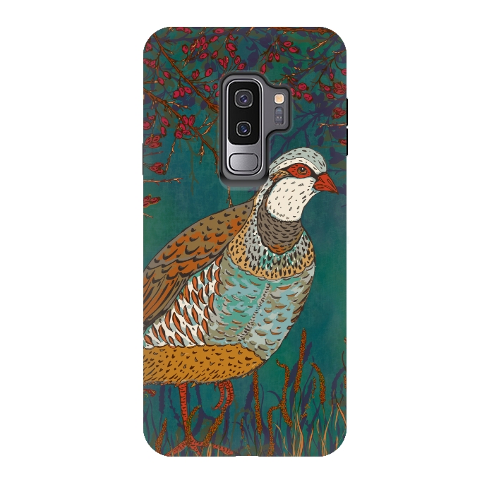 Galaxy S9 plus StrongFit Partridge by Lotti Brown