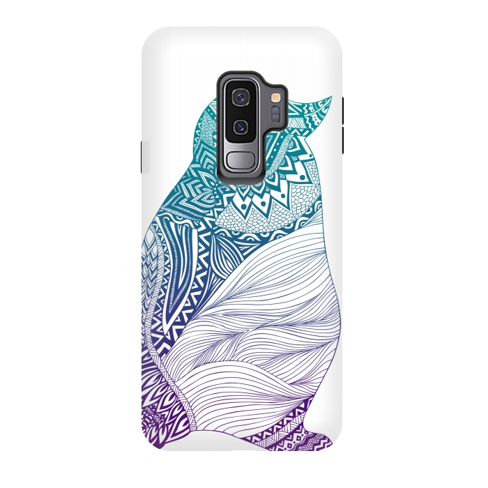 Galaxy S9 plus StrongFit Penguin by Pom Graphic Design
