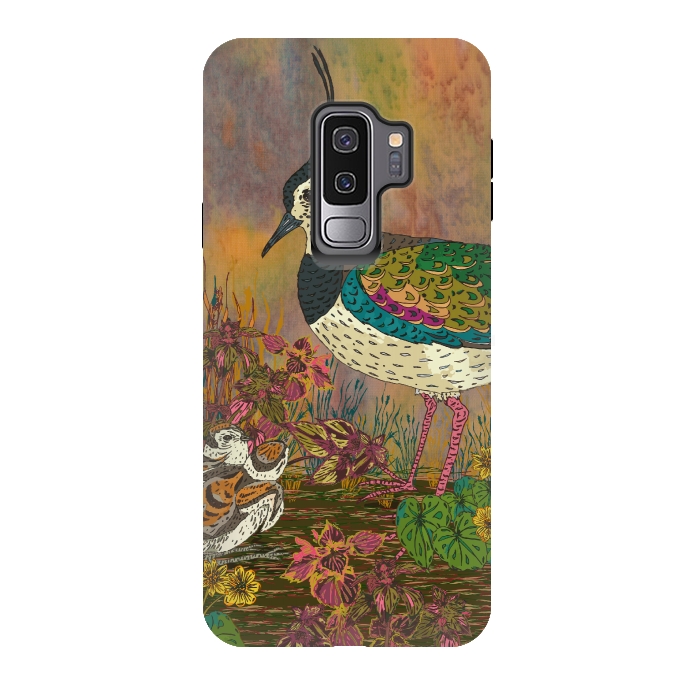 Galaxy S9 plus StrongFit Lapwing Revival by Lotti Brown