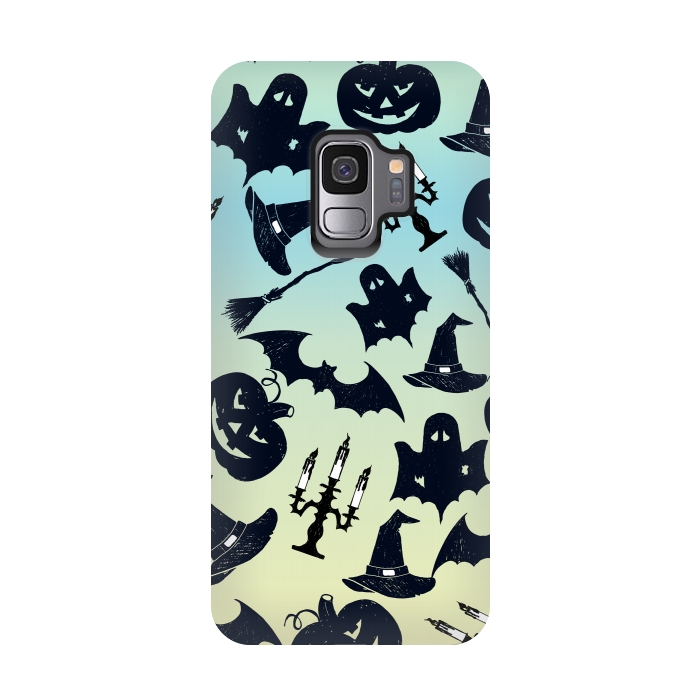 Galaxy S9 StrongFit Spooky Halloween by Allgirls Studio