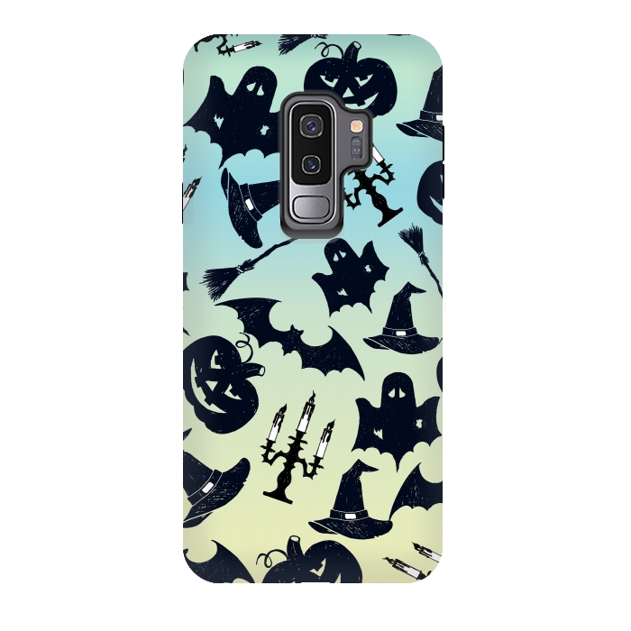 Galaxy S9 plus StrongFit Spooky Halloween by Allgirls Studio