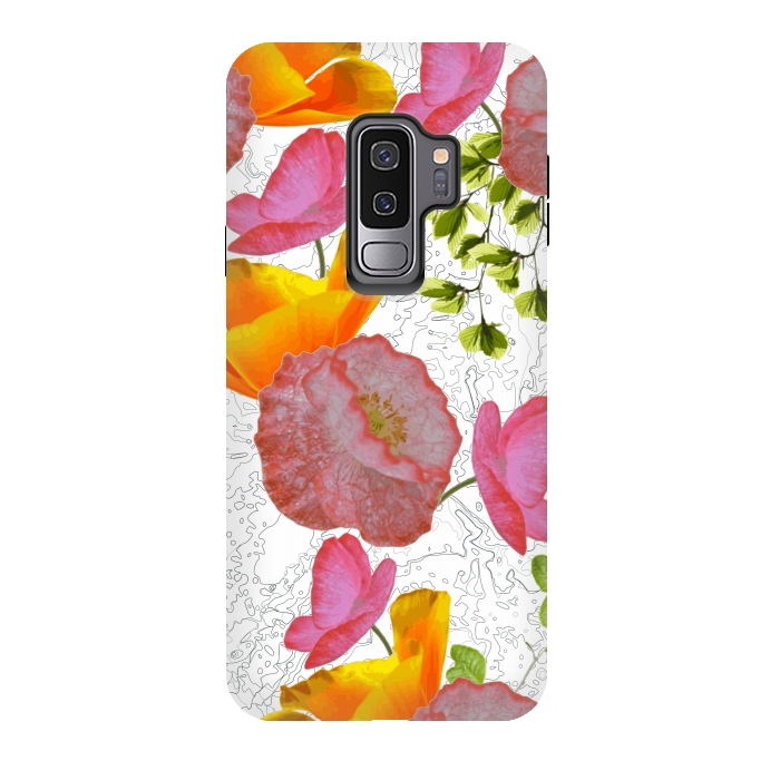 Galaxy S9 plus StrongFit New Flowers by Zala Farah