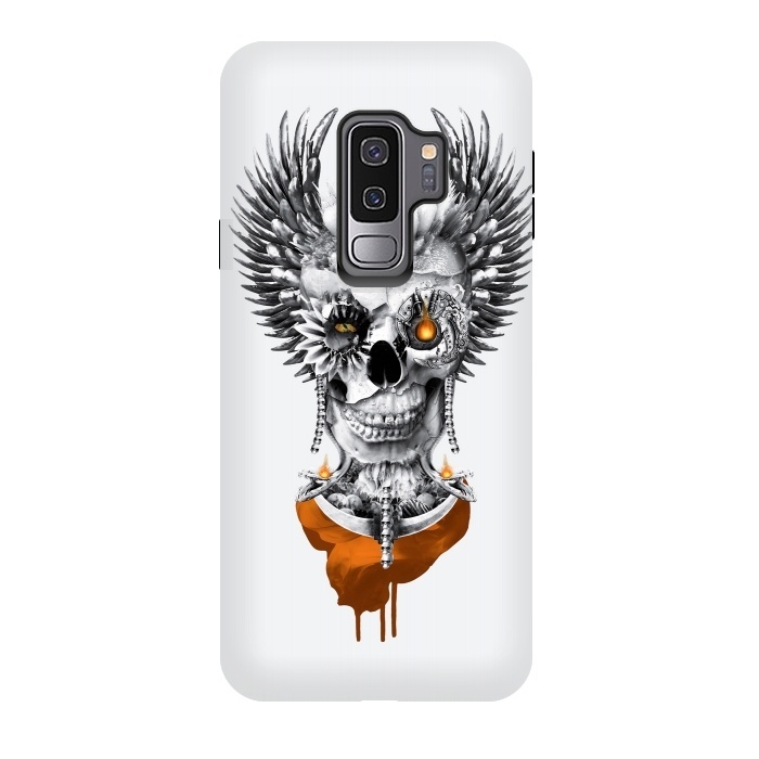 Galaxy S9 plus StrongFit Skull Lord II by Riza Peker
