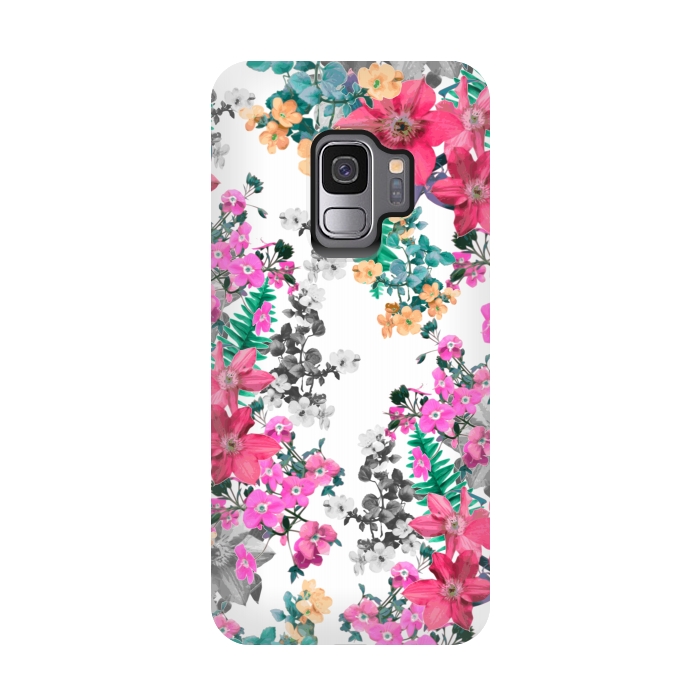 Galaxy S9 StrongFit Flora Light (Pink) by Zala Farah