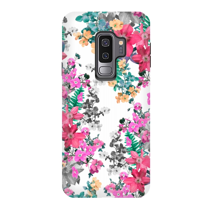 Galaxy S9 plus StrongFit Flora Light (Pink) by Zala Farah