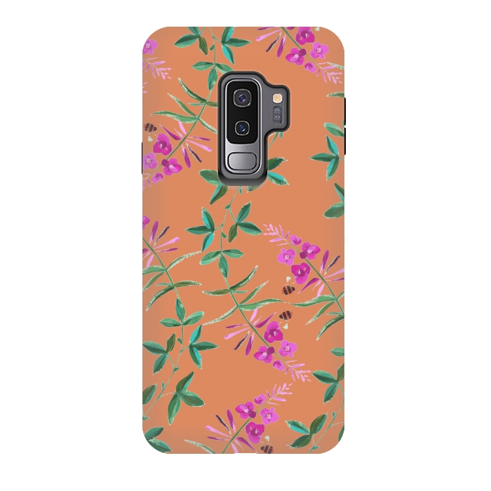 Galaxy S9 plus StrongFit Floral Vines V2. by Zala Farah