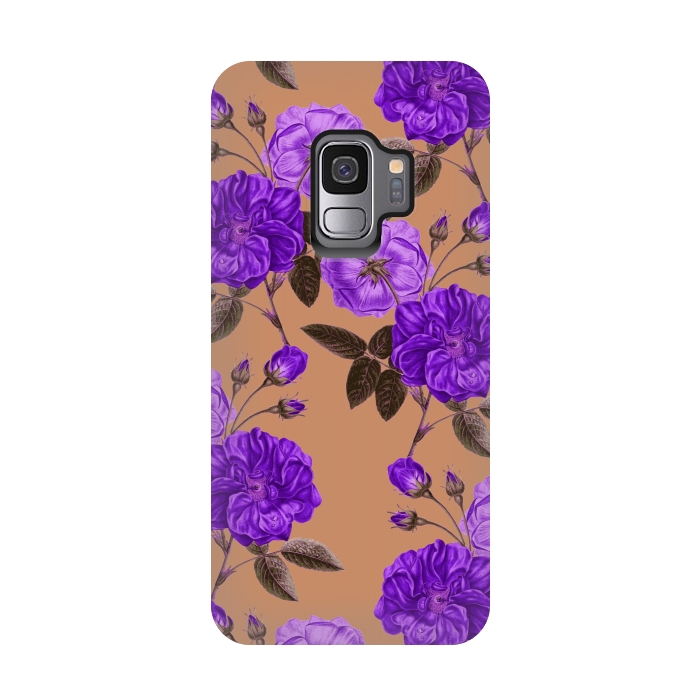 Galaxy S9 StrongFit Rosie Purple Love by Zala Farah