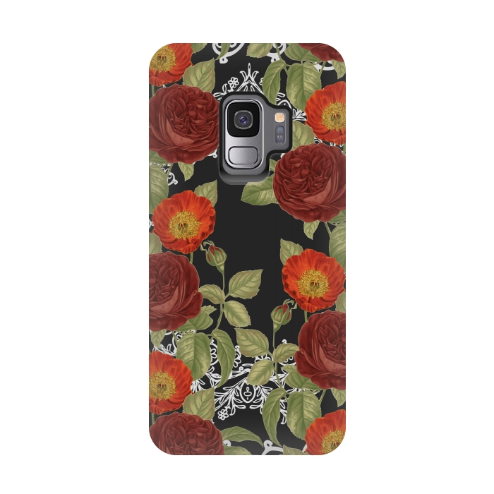 Galaxy S9 StrongFit Red Haven by Zala Farah