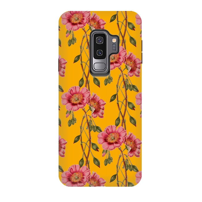 Galaxy S9 plus StrongFit Streaming Blossoms by Zala Farah