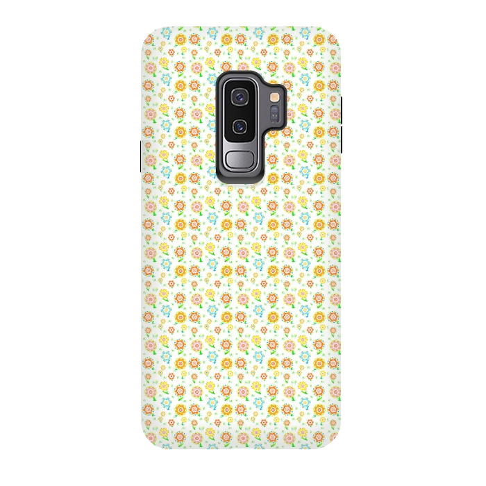 Galaxy S9 plus StrongFit Tiny Sweeties by Bettie * Blue